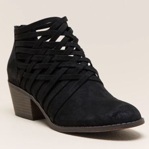 Woven Ankle Boot